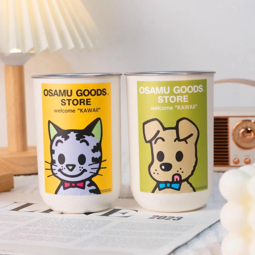 可爱漱口杯不锈钢家用牙刷杯情侣高颜值宿舍洗漱水杯ins