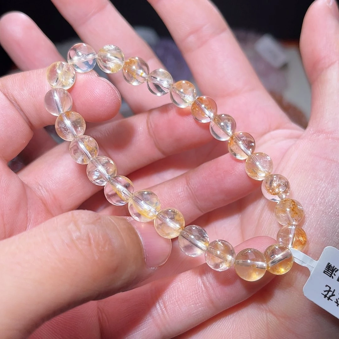 水晶手链未镶嵌245号主图手串  8+