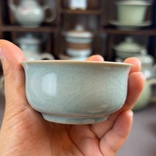 微瑕仿古小碗杯 发两只