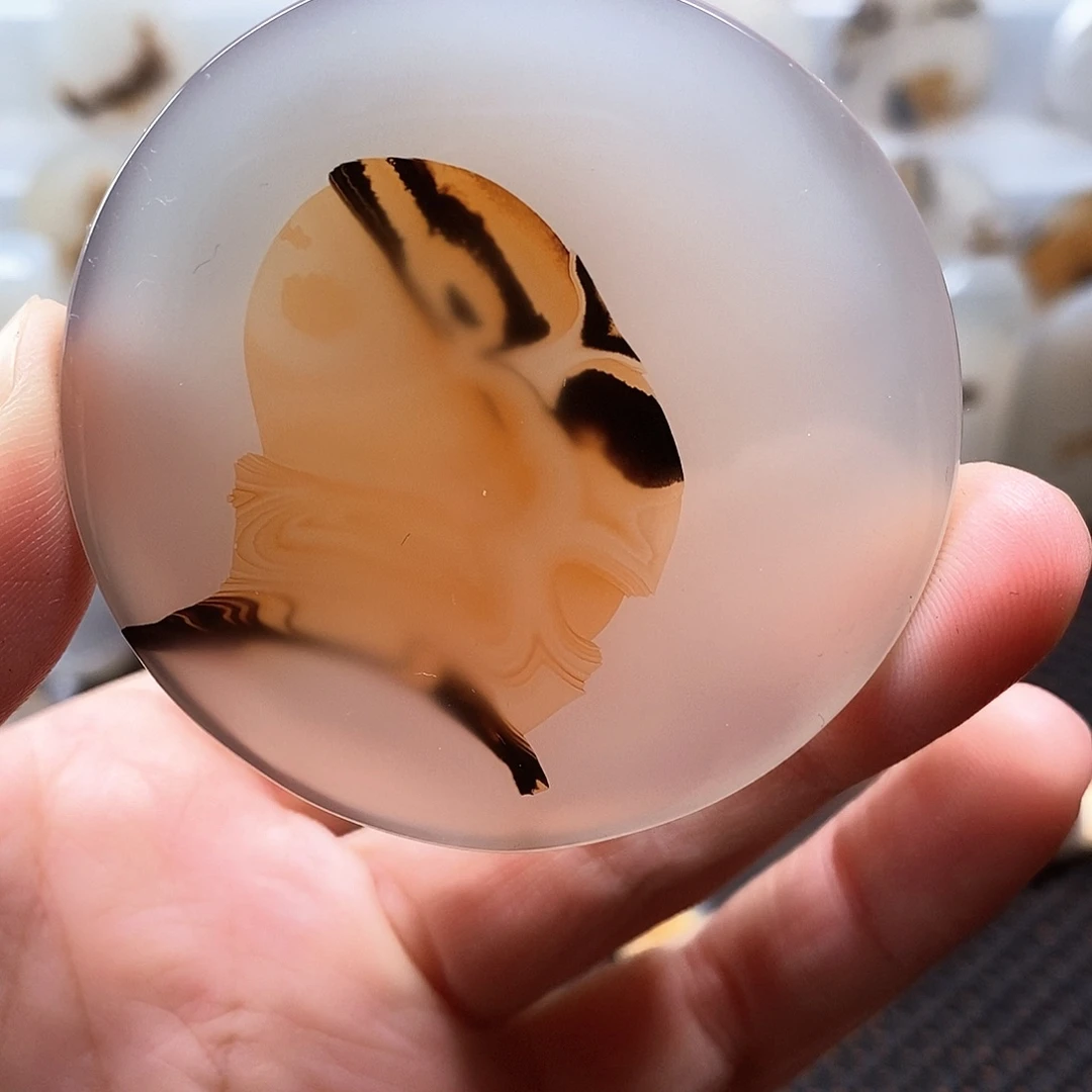 玛瑙/玉髓未镶嵌吊坠(不含链)