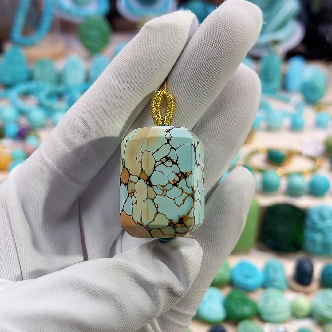 绿松石珠宝奇石未镶嵌