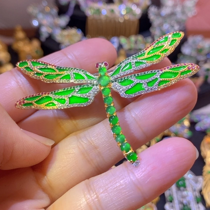 【闪购商品】银S925镶嵌挂件翡翠