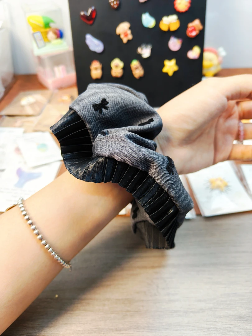 时尚甜美少女轻奢风通勤发圈气质百搭简约韩版