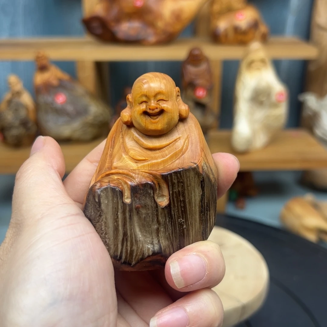 木用****7崖柏木摆件手把件，