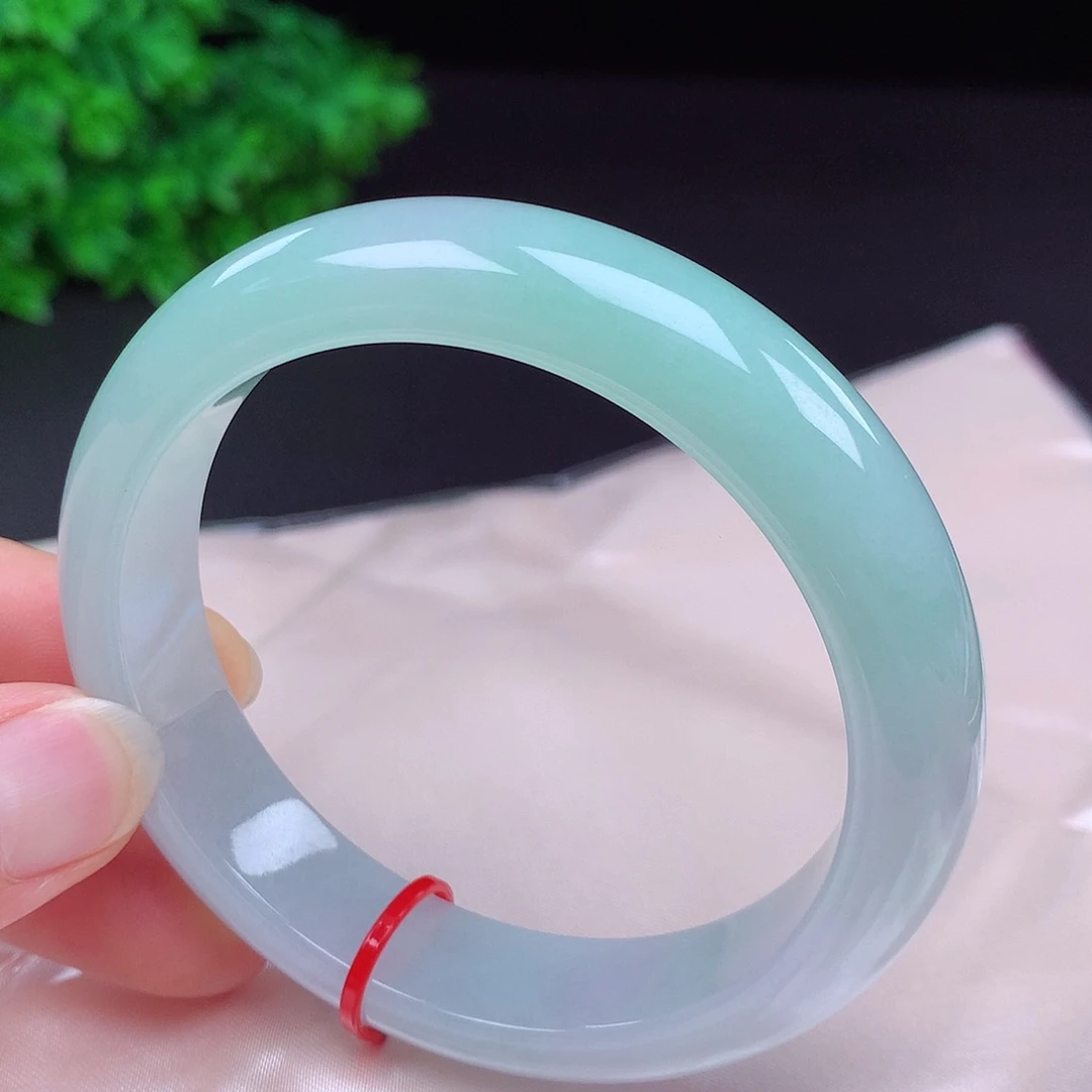 翡翠未镶嵌手镯58圈口681301