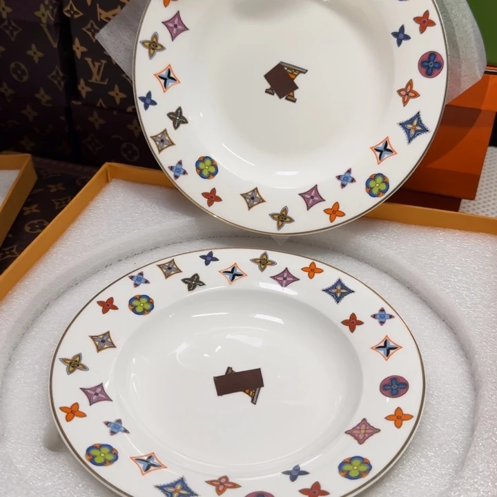 欧美陶瓷餐具摆件100