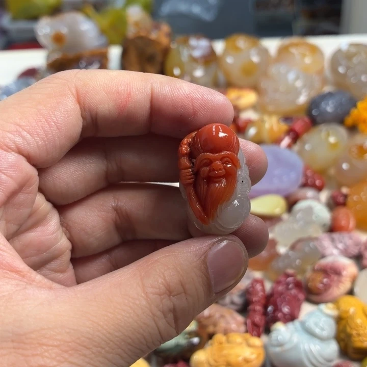 玛瑙/玉髓未镶嵌吊坠(不含链)