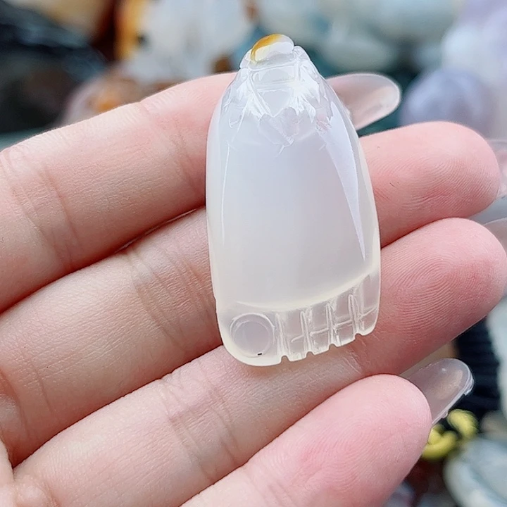 南***男玛瑙未镶嵌手饰吊坠