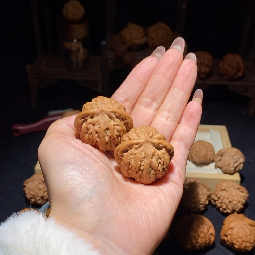 吊坠文玩核桃九龙38