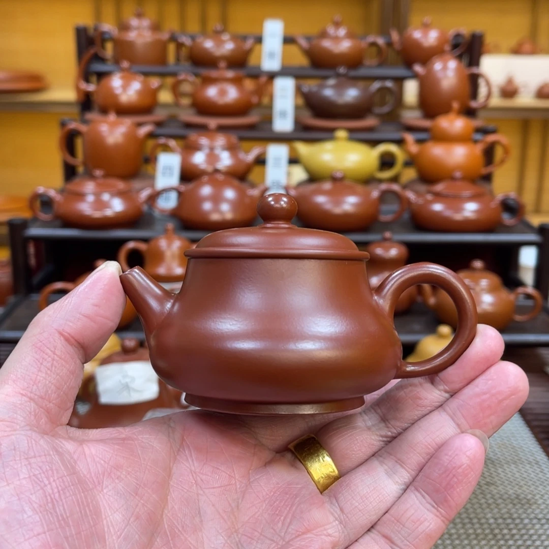 茶壶紫砂潮州手拉壶 云柱