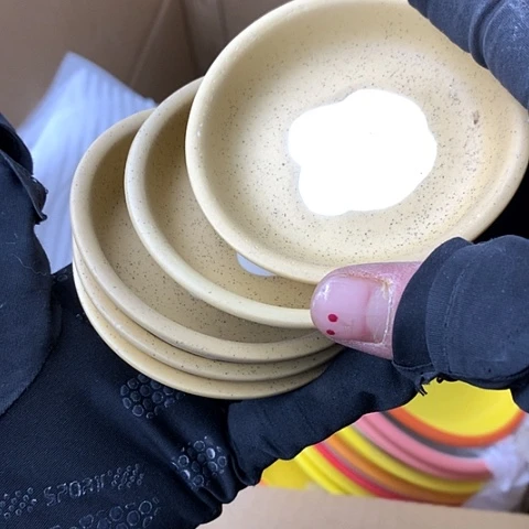 盘陶瓷制品满25品单发货默认微瑕