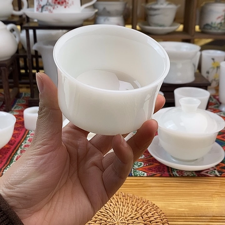 杯创****3德化陶瓷德化白瓷主人杯