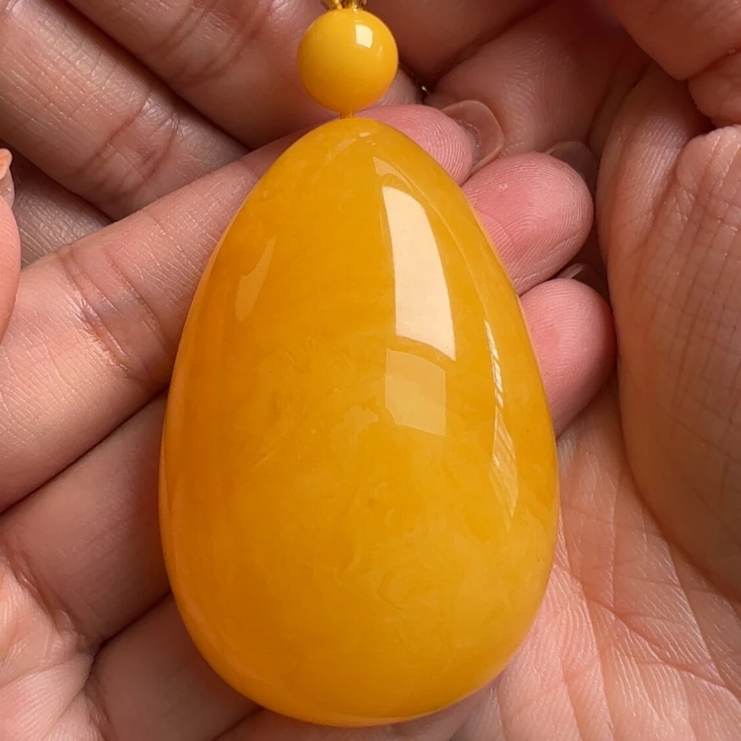 蜜蜡毛衣链未镶嵌无优化