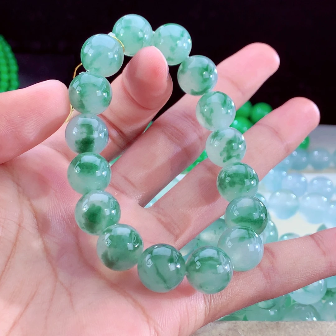 未镶嵌手串翡翠翡翠