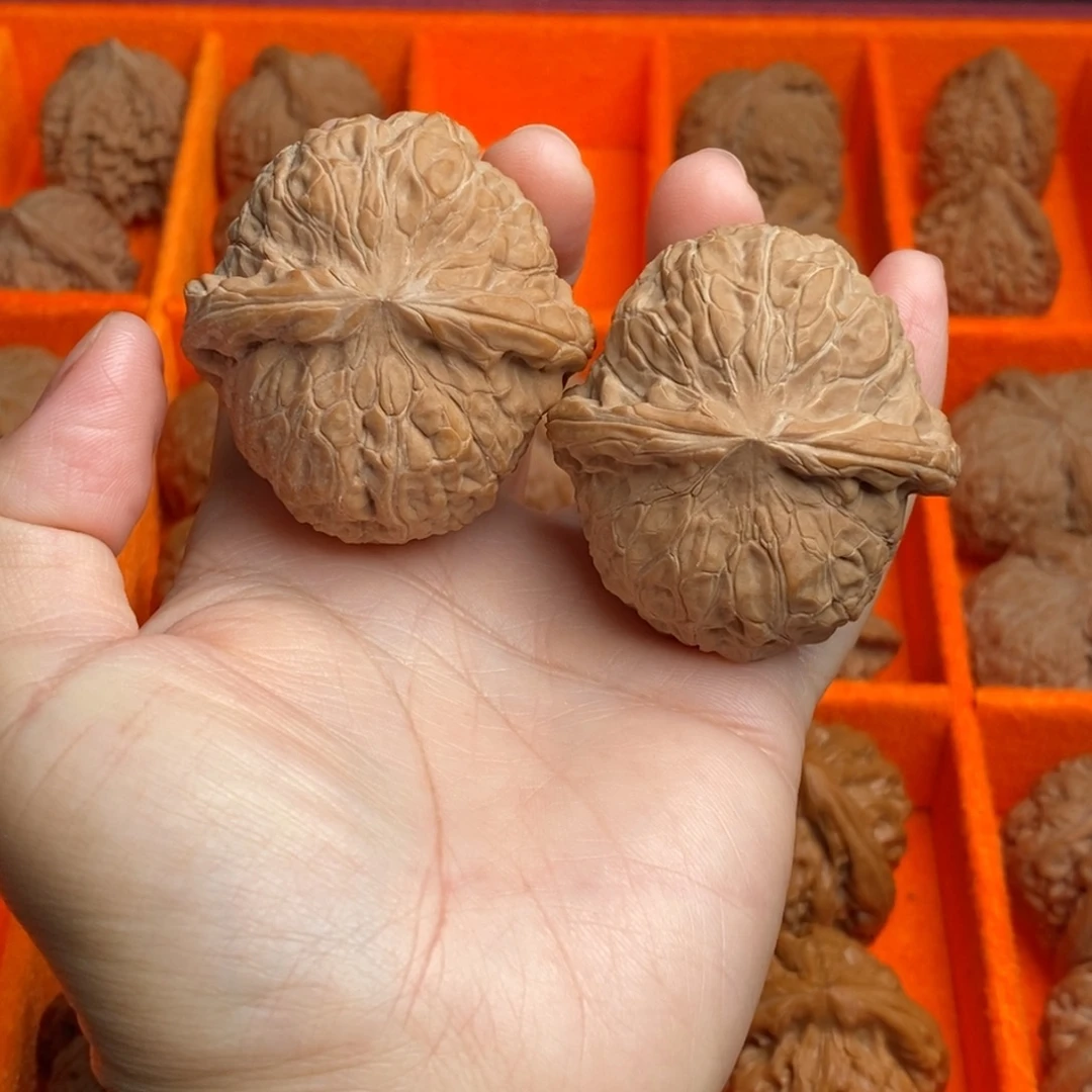 把件文玩核桃45南瓜墩