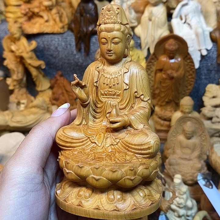 诚***下柏木（崖柏）崖柏瑕疵观音