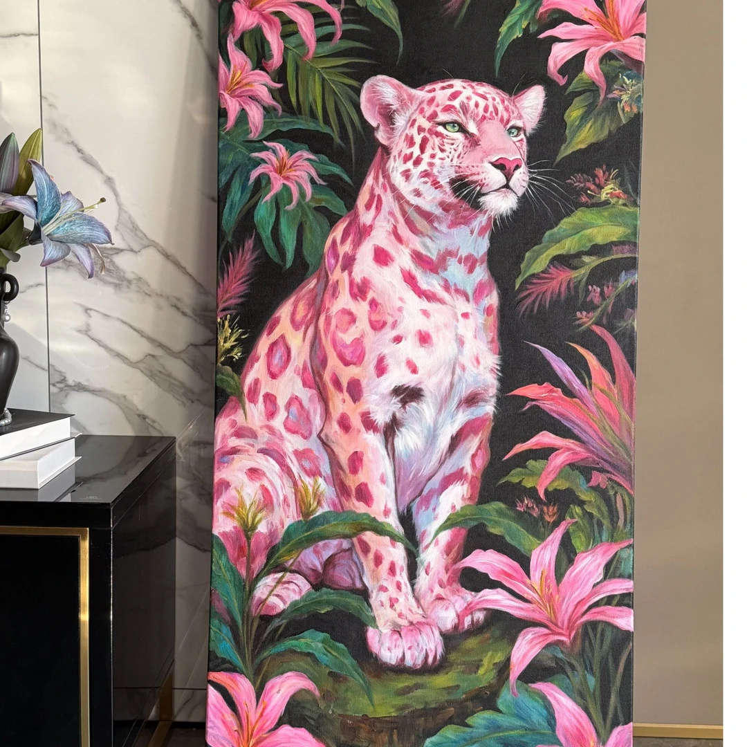 墨青青绘画作品-装饰画