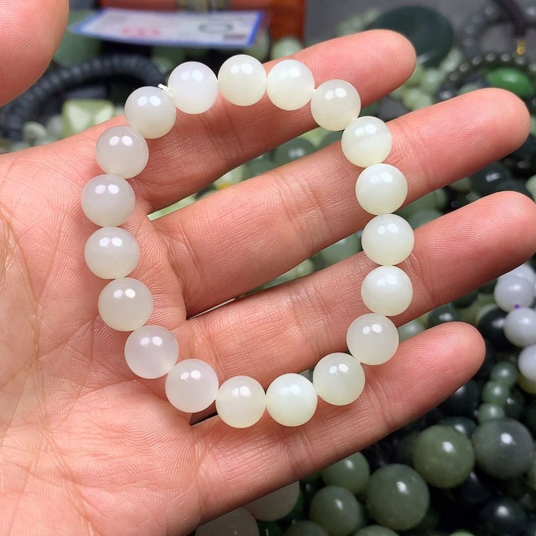 和田玉手链未镶嵌