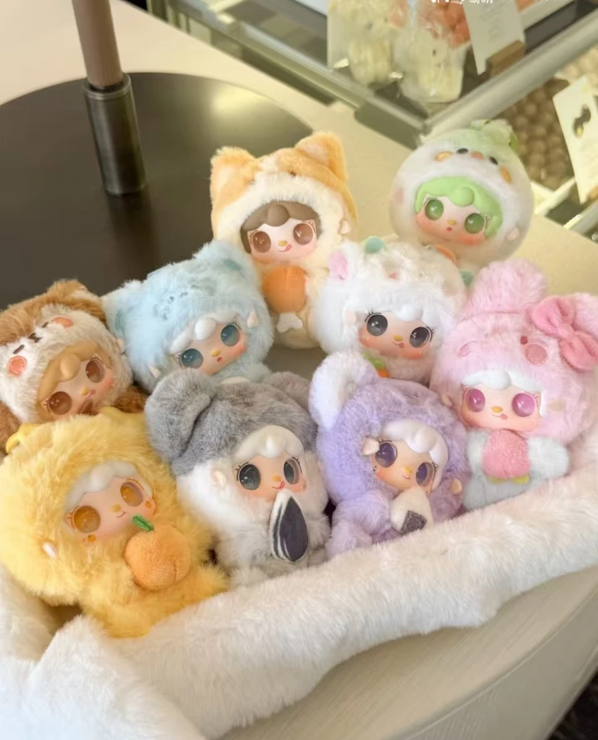 【荔枝拆盒】yooki氧氧10抱抱美食店系列盲盒 可爱潮玩