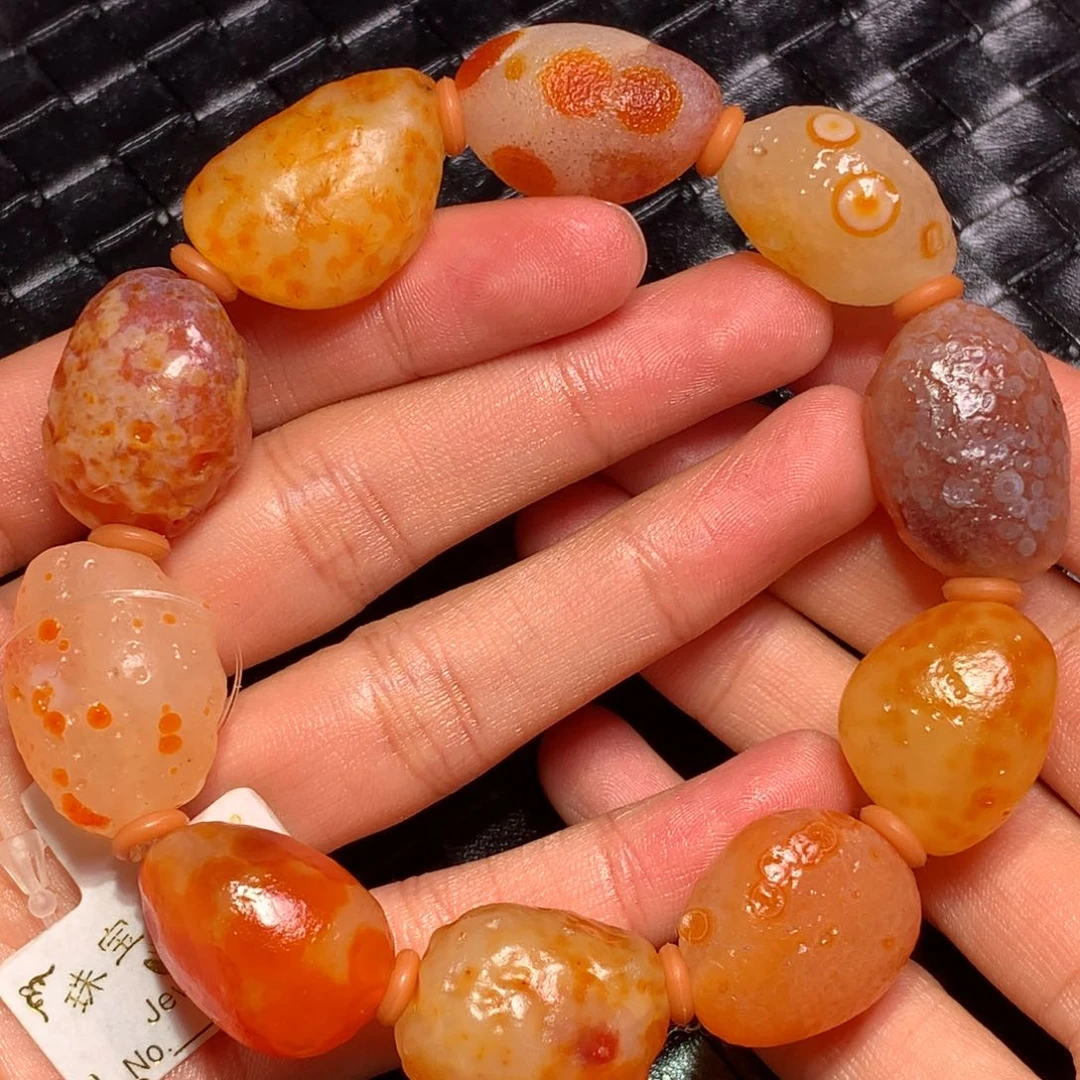 未镶嵌玛瑙/玉髓珠宝半成品