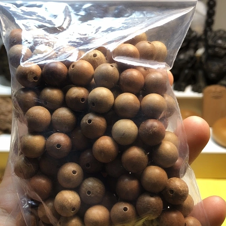 檀香木手串/手链老山檀香1.0瑕疵珠50克