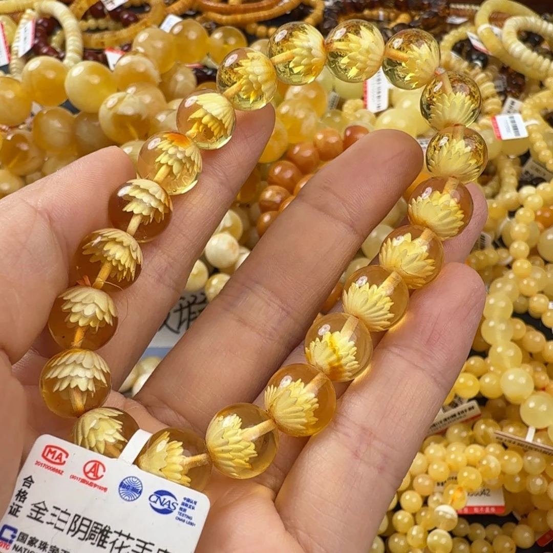 琥珀未镶嵌珠宝奇石