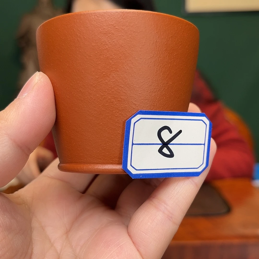 紫砂茶杯小红泥紫砂