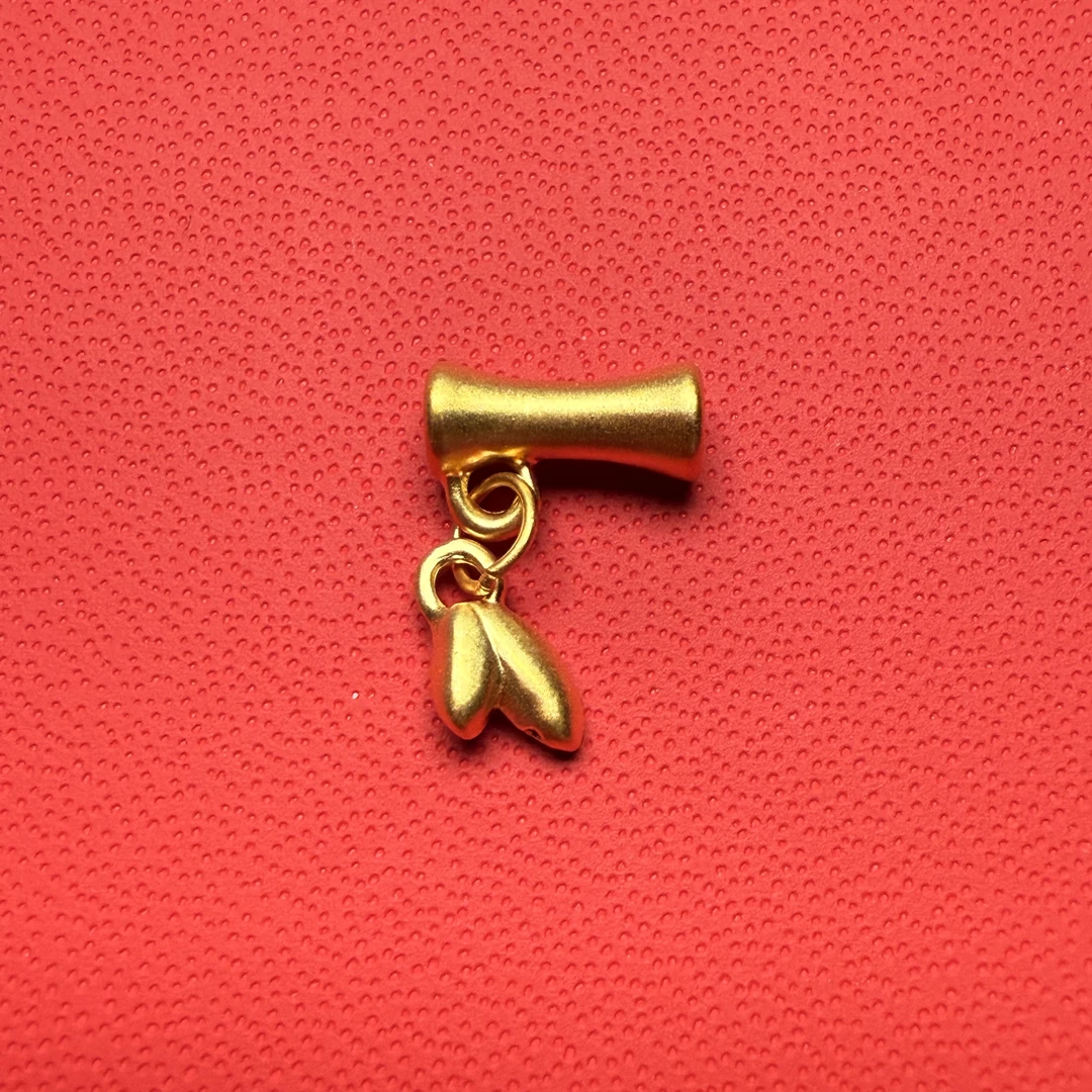 足金999小竹节（配件）CY0106