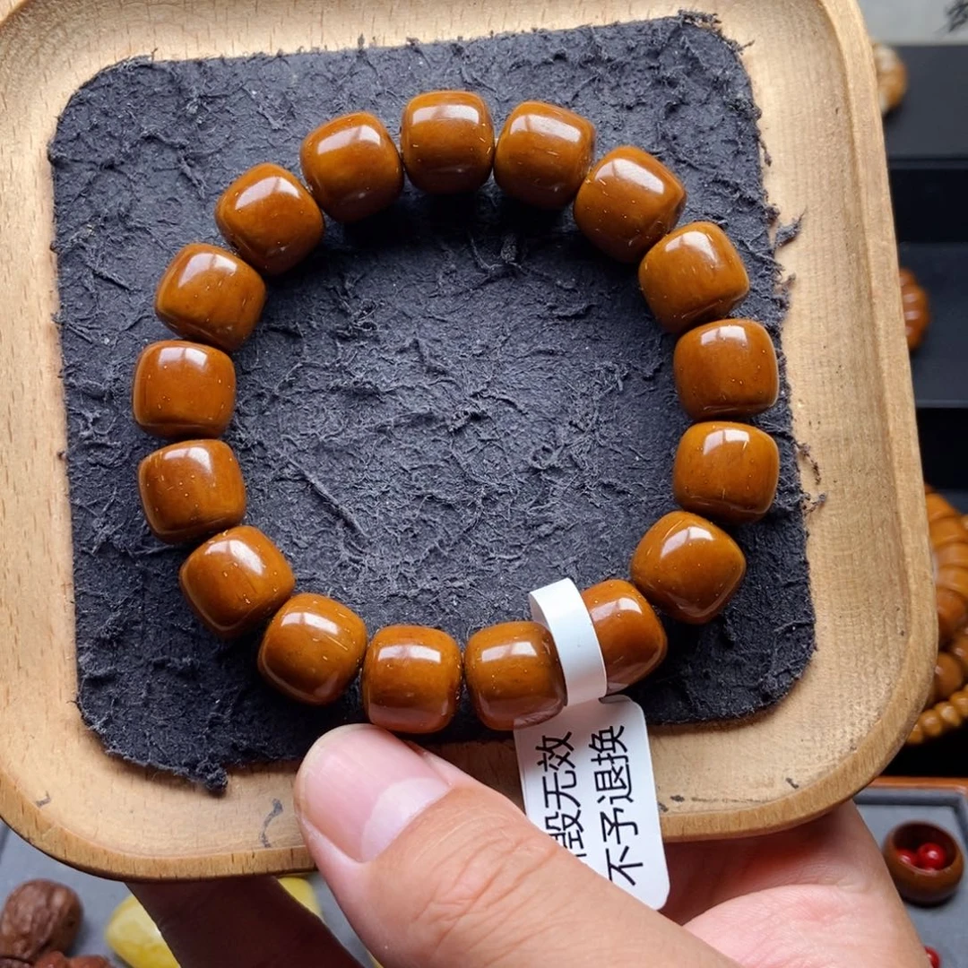 紫金鼠手串13mm精品天花板近实心
