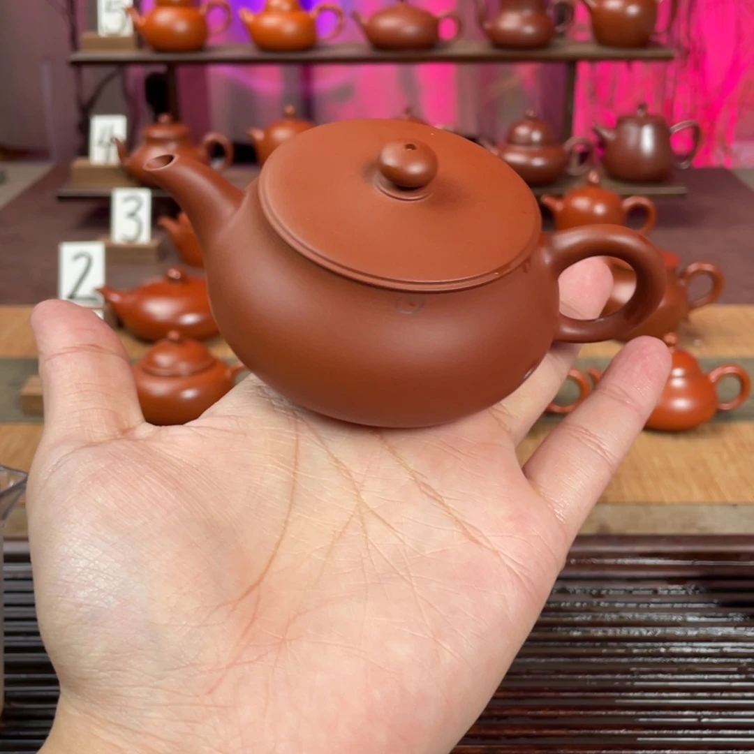 紫砂茶壶精工超薄明炉130cc