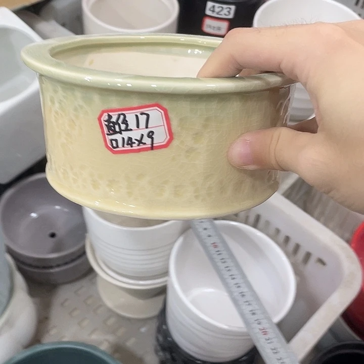 陶瓷花盆全场12包邮