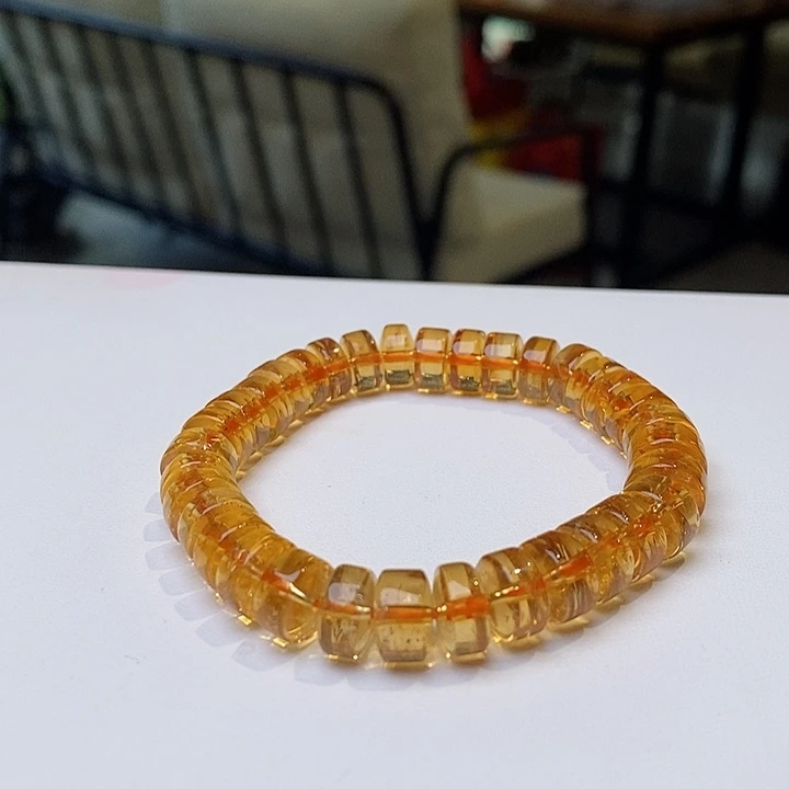 水晶手链未镶嵌暴力黄手链