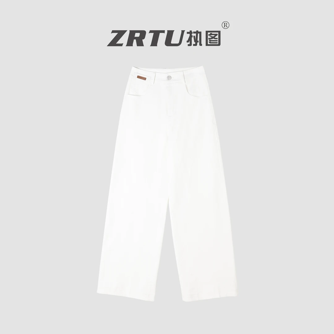 ZRTU/执图2025秋季新款时尚百搭高腰休闲简约长裤