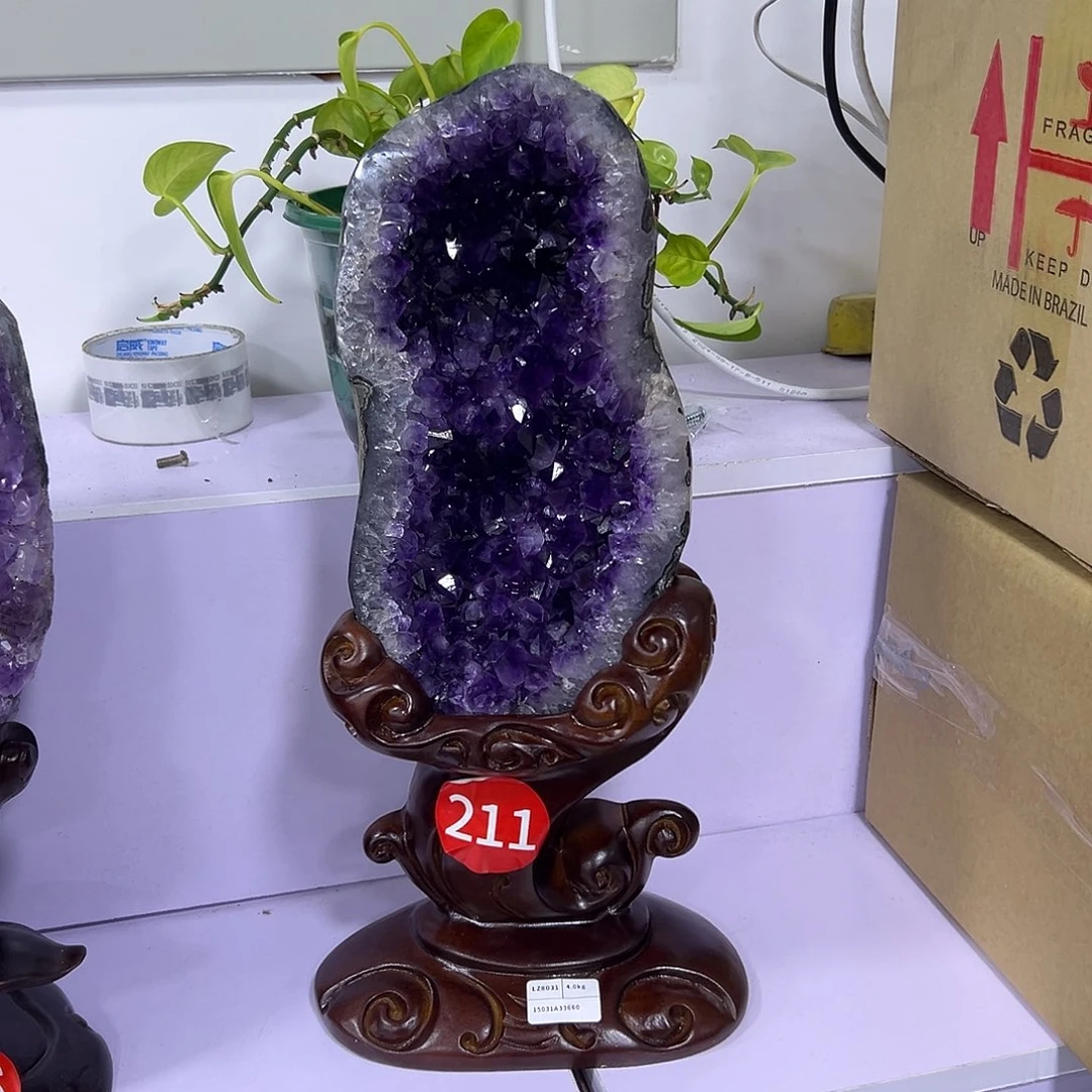 紫晶大型摆件（非配饰）未镶嵌