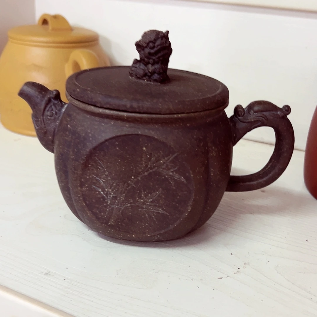 茶壶紫砂宜兴原矿紫砂壶手工制作