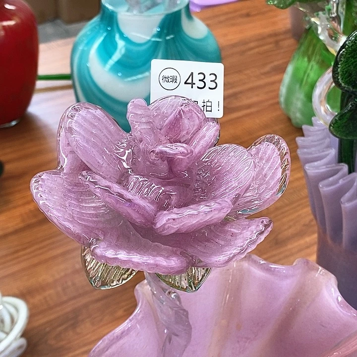 紫***紫夜光花高45厘米宽12厘米