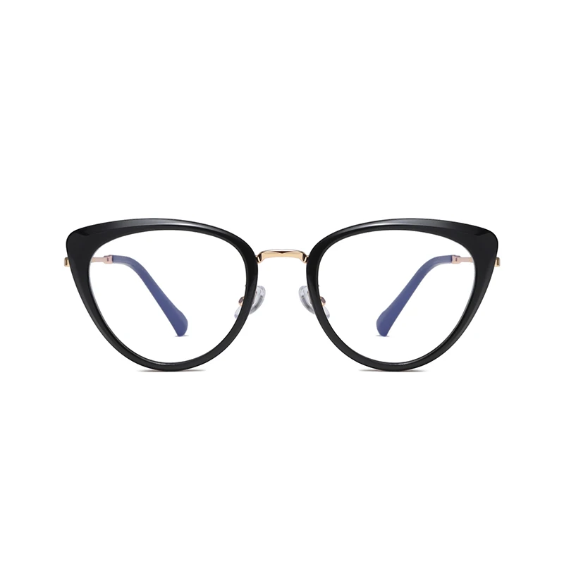 眼镜时尚猫眼防蓝光素颜镜防辐射抗疲劳新款猫眼TR超轻女士显脸小