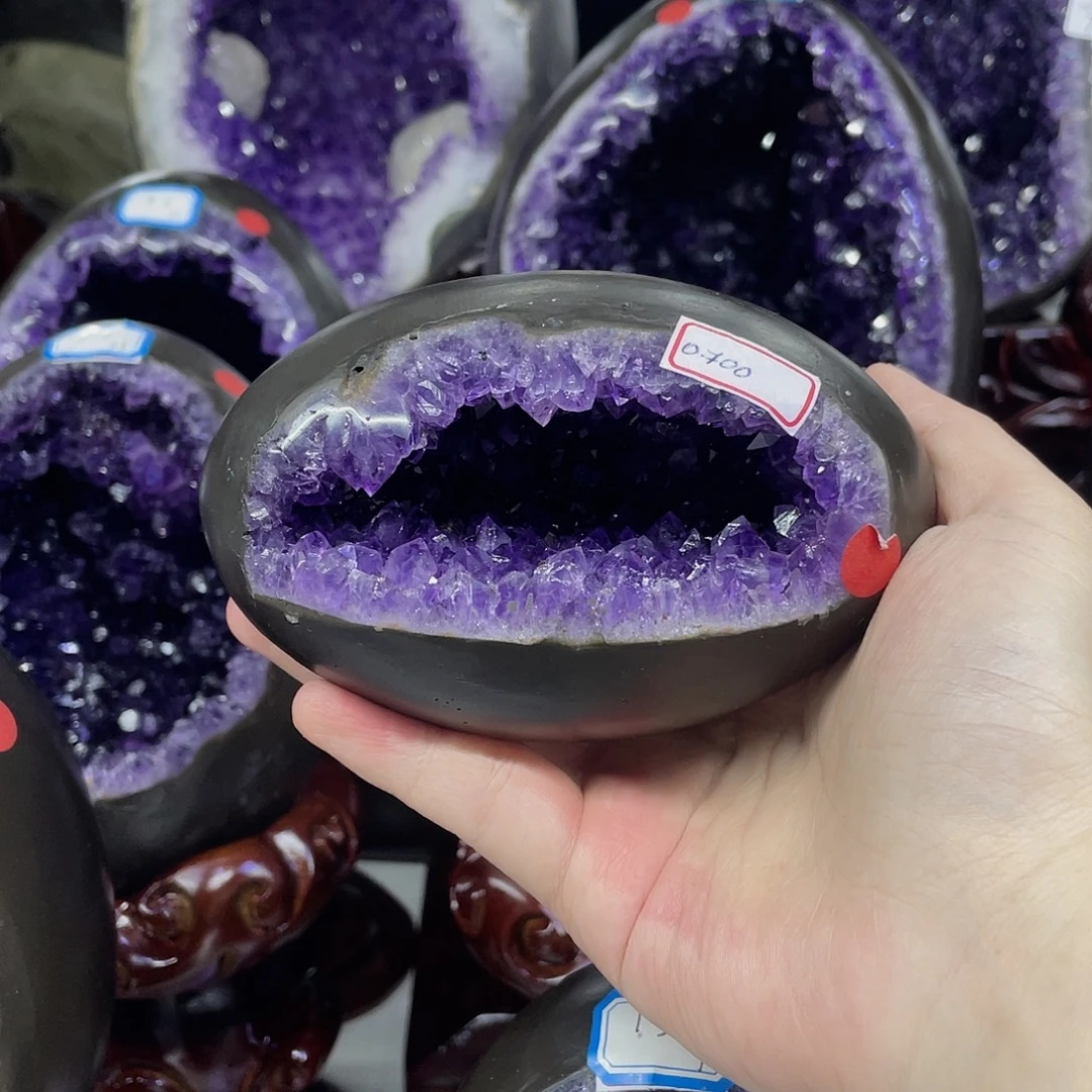 紫晶大型摆件（非配饰）未镶嵌思
