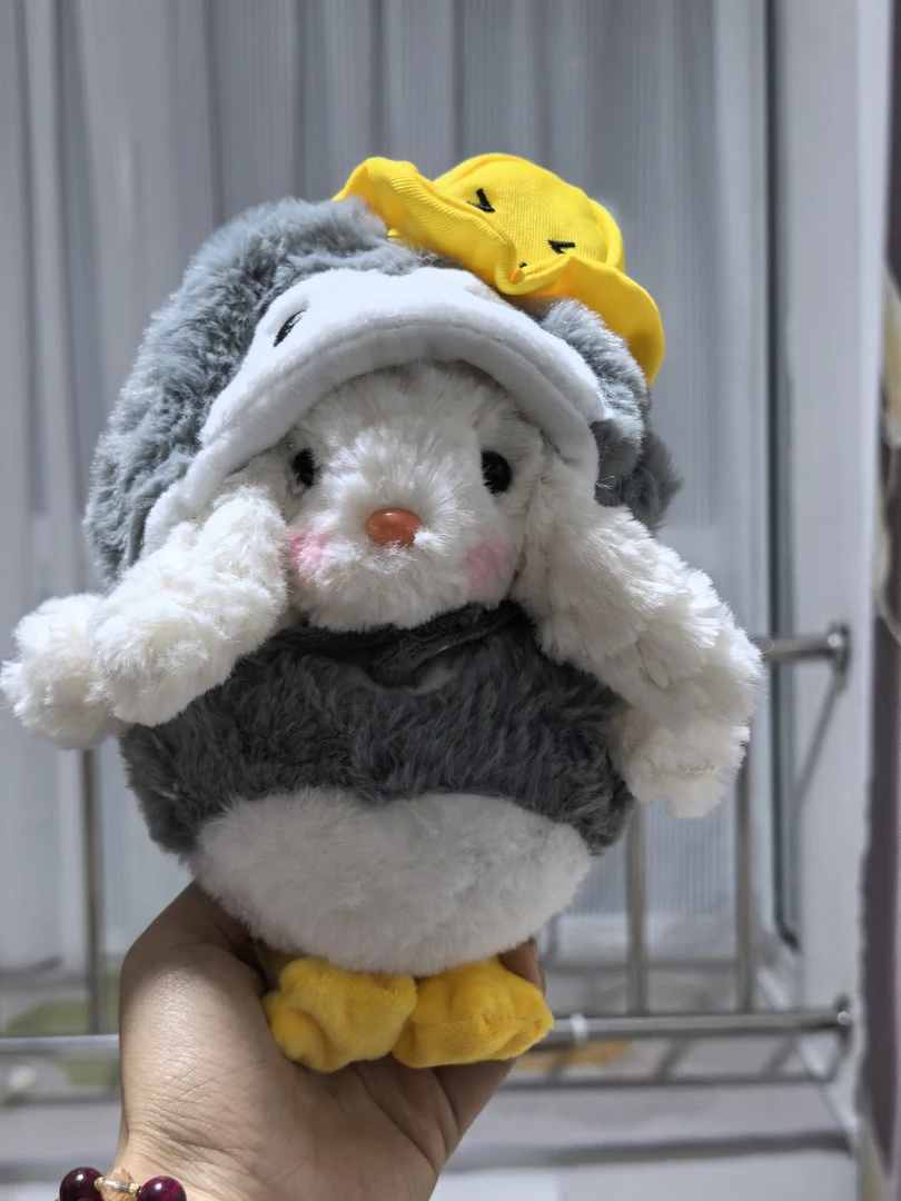 单拍垂耳兔钥匙扣挂件