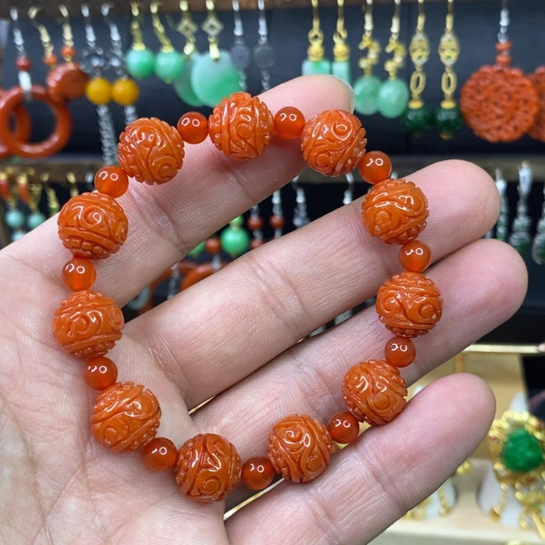 颈饰未镶嵌翡翠手链