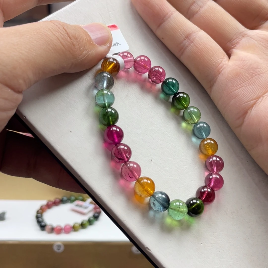 碧玺手串未镶嵌8.5mm.mmmmmmmmmm