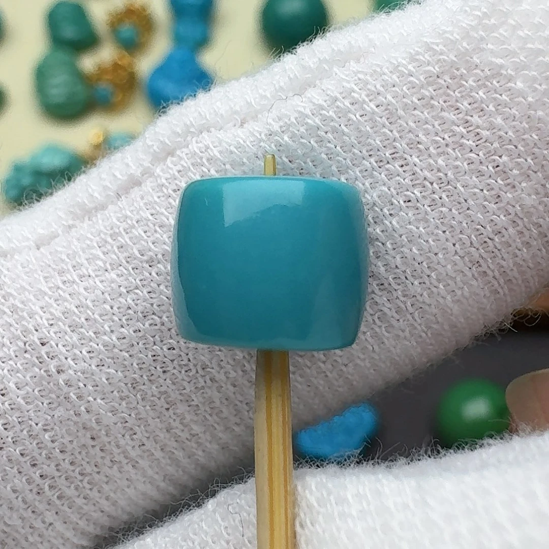 绿松石未镶嵌直切9