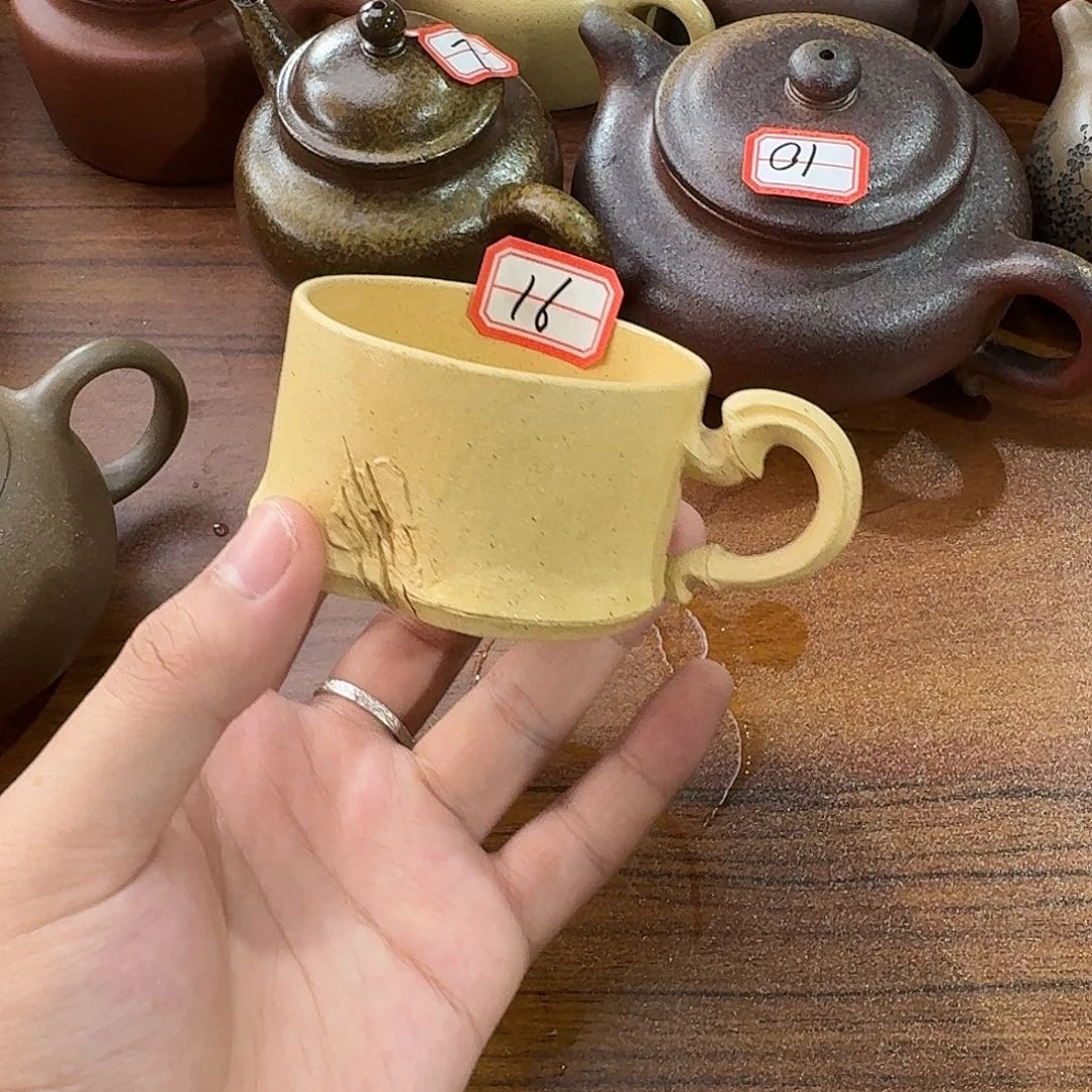 茶壶紫砂16号紫砂杯全手工