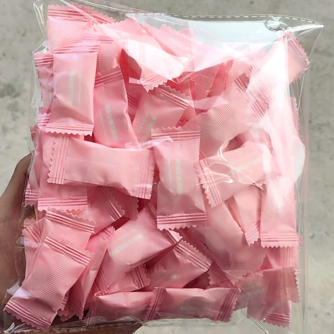 100颗单颗独立包装便携压缩毛巾一次性毛巾旅游钓鱼卸妆户外毛巾