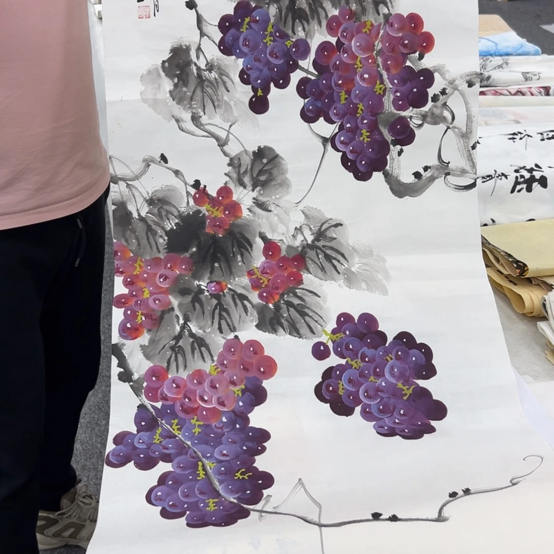 国画卖字画的小伙伴