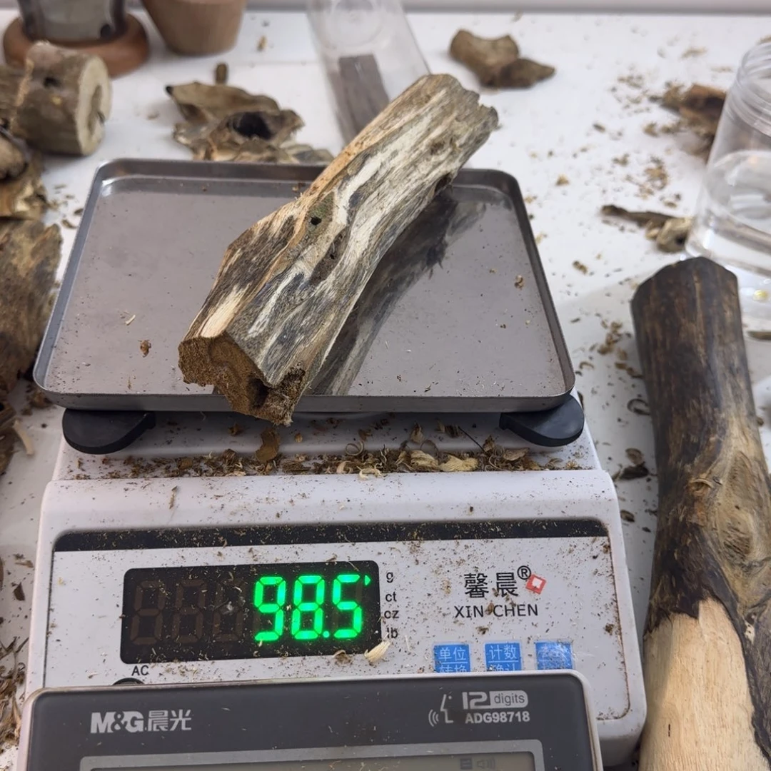 沉香沉香碎屑绿绮楠沉香98克