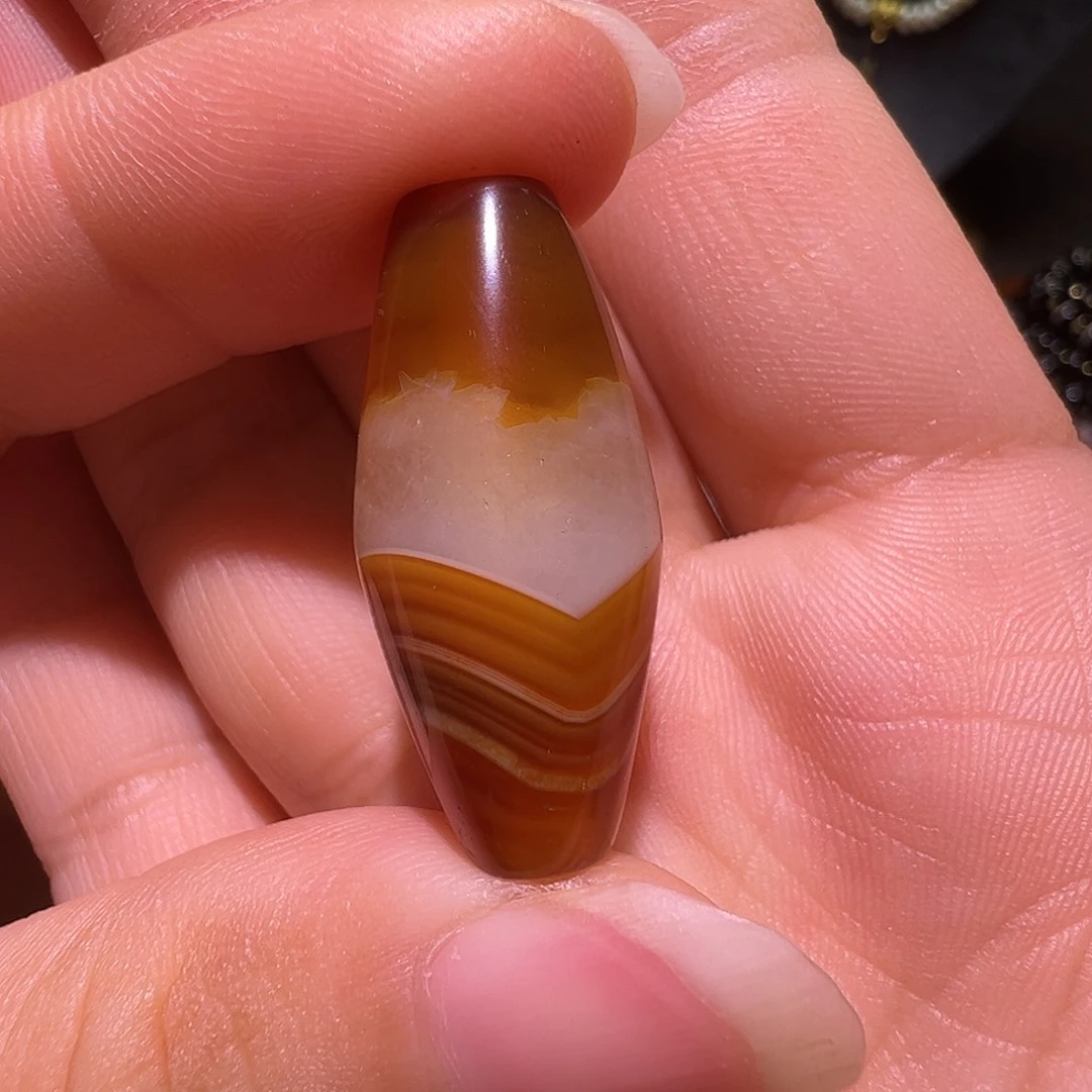 未镶嵌玛瑙/玉髓珠宝半成品