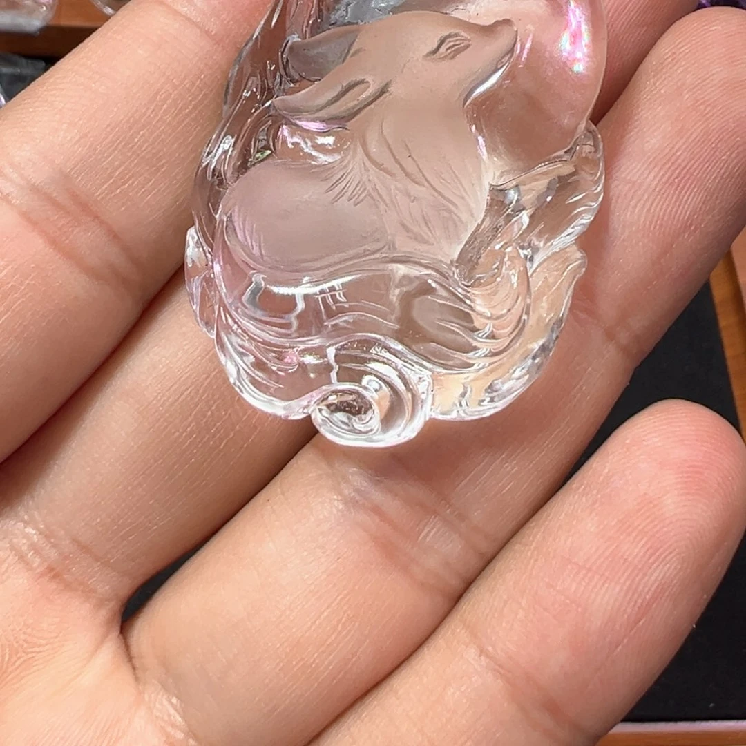 水晶手链未镶嵌济***菲水晶吊坠