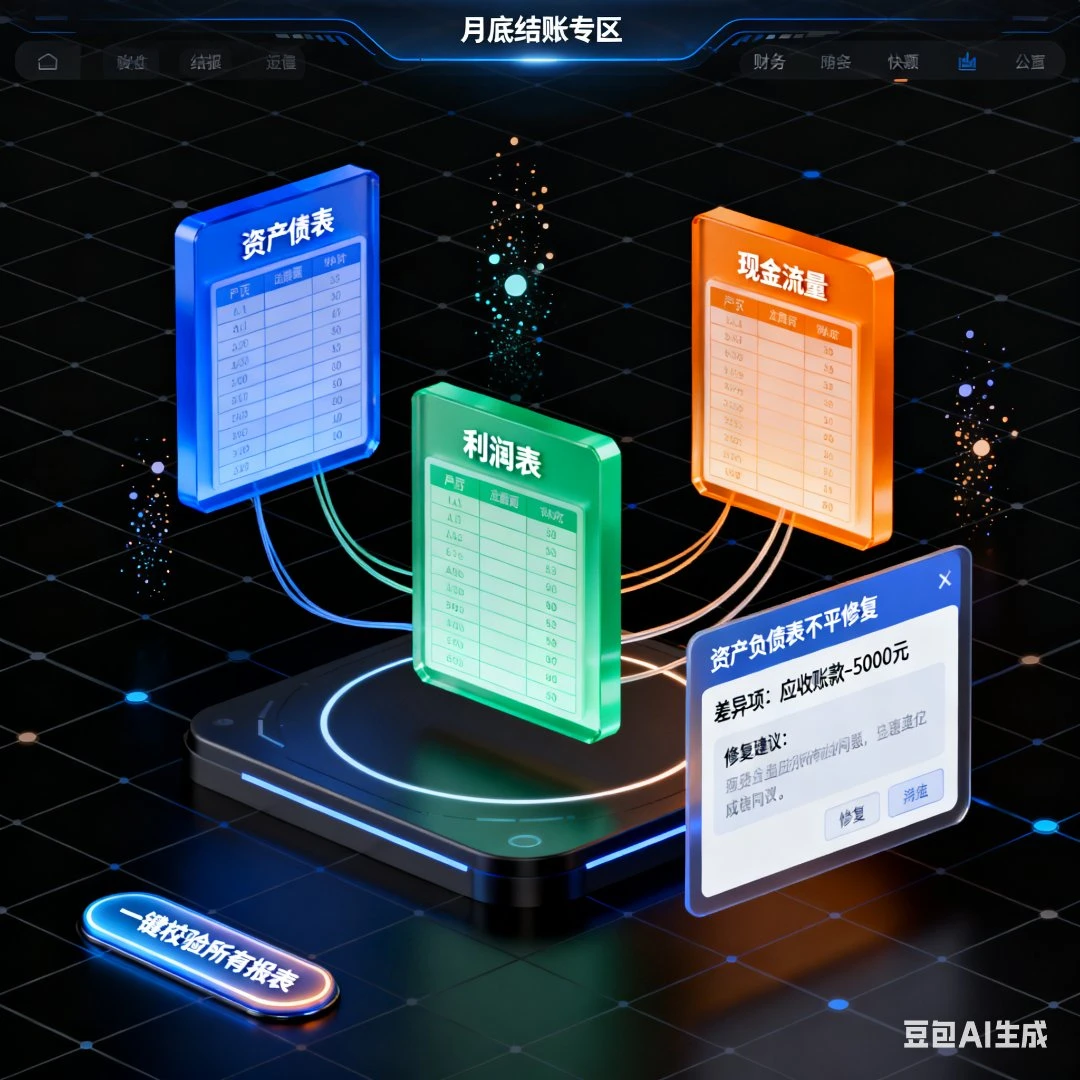 解决三大报表资产负债表利润表现金流量表编制修改不平适用用友