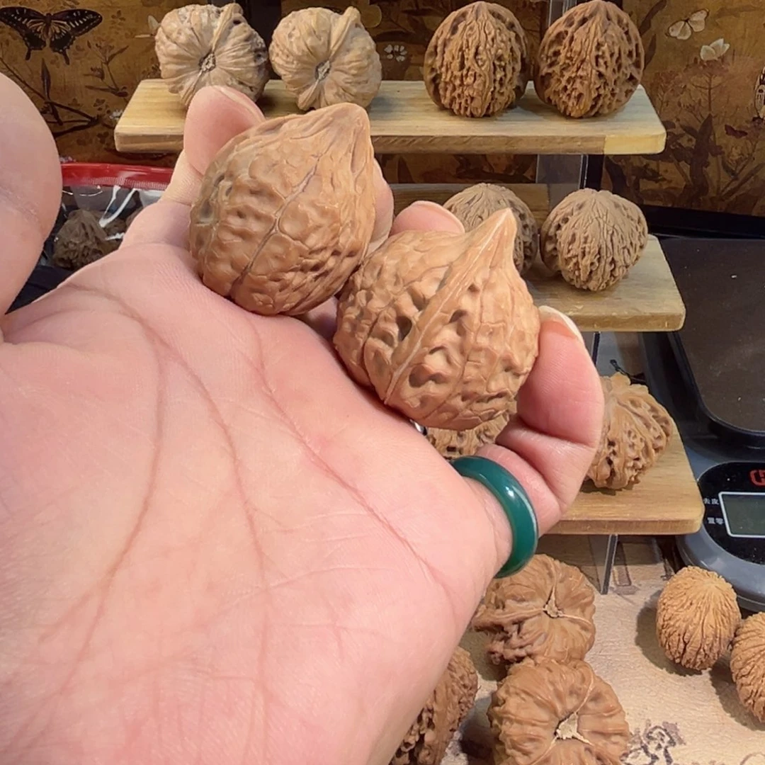 把件文玩核桃龟甲纹